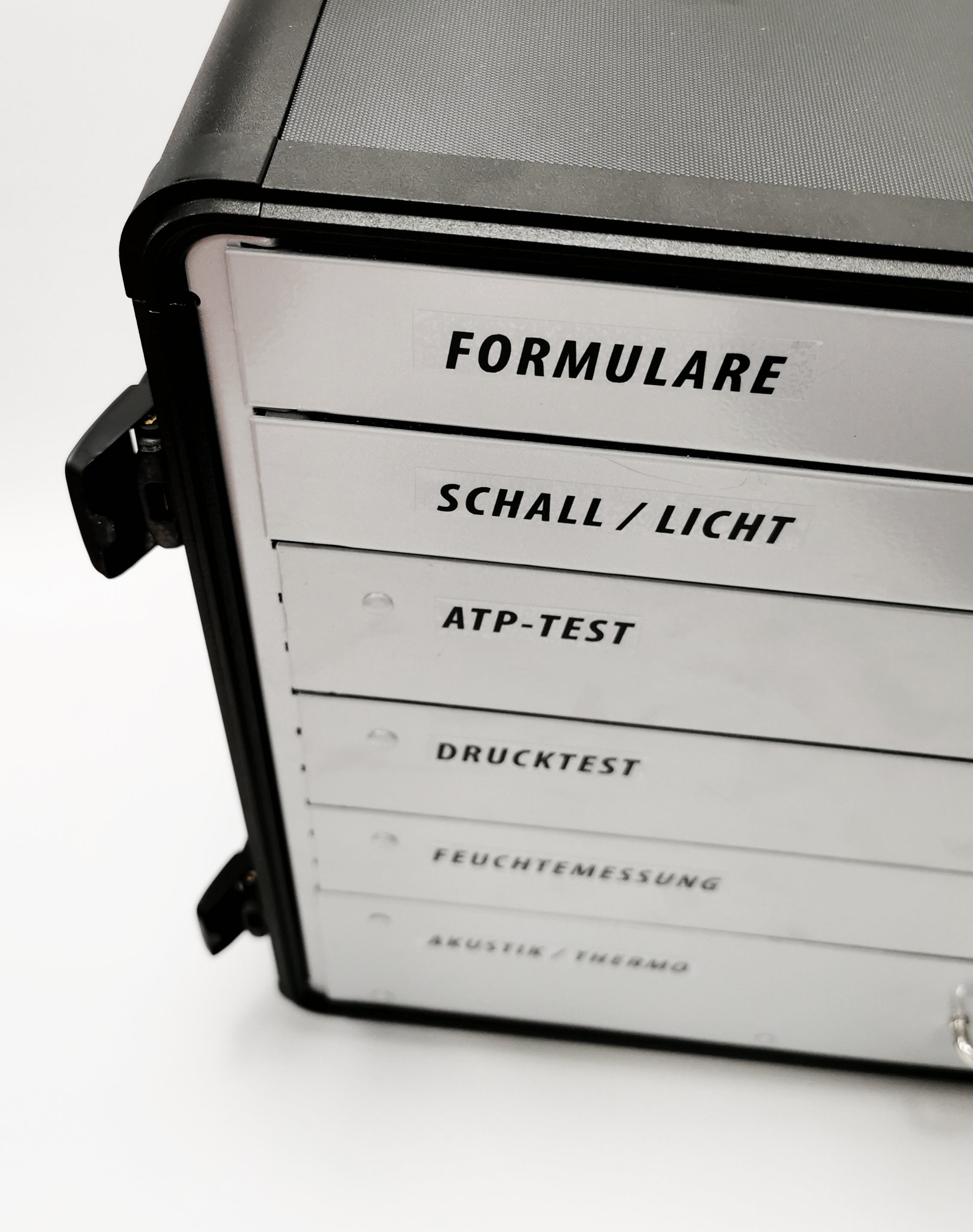 Aufklebersatz Die 20 gängigsten Kennzeichnungen für Schubladen