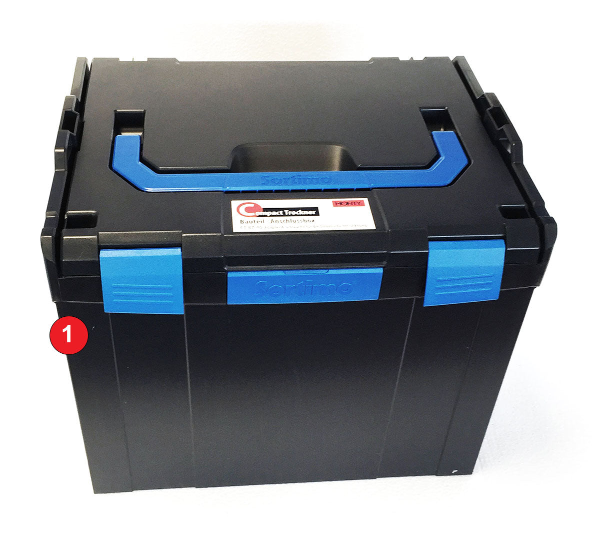 CTBA Bauteil-Anschlussbox A mit komplettem Inhalt – CTBA-Bauteilbox / Trocknungsstutzen-Komplettbox