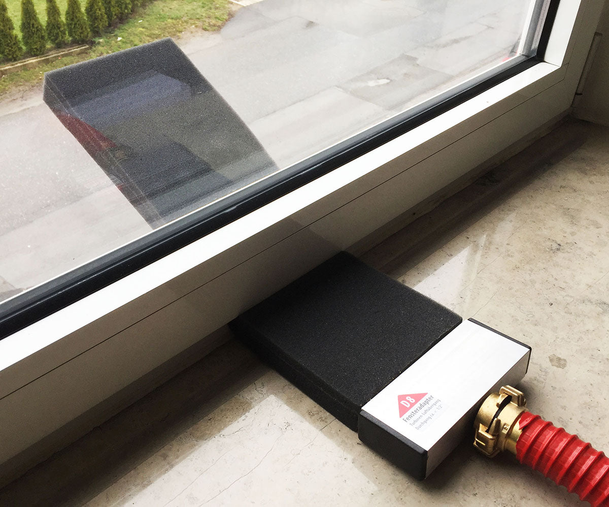CT Fenster Abluftdüse D8 – Abluft-Fensterdüsen zur Dämmschichttrocknung