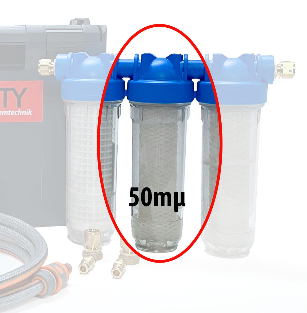 WASSERFILTER 50 mµ für die AS-Filterbox – Bohr- und Schneidwasserfilter / Bohrwasser-Recyclinganlage