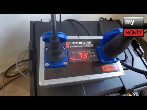 MONTY CONTROLLER Steuergerät mit Sensor (GEKA-Verbinder) – Video