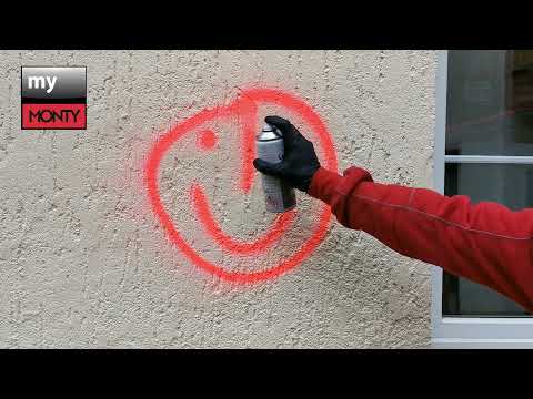 MONTY BAU-MARKER LEUCHTGRÜN Aerosoldose 500 ml – Video