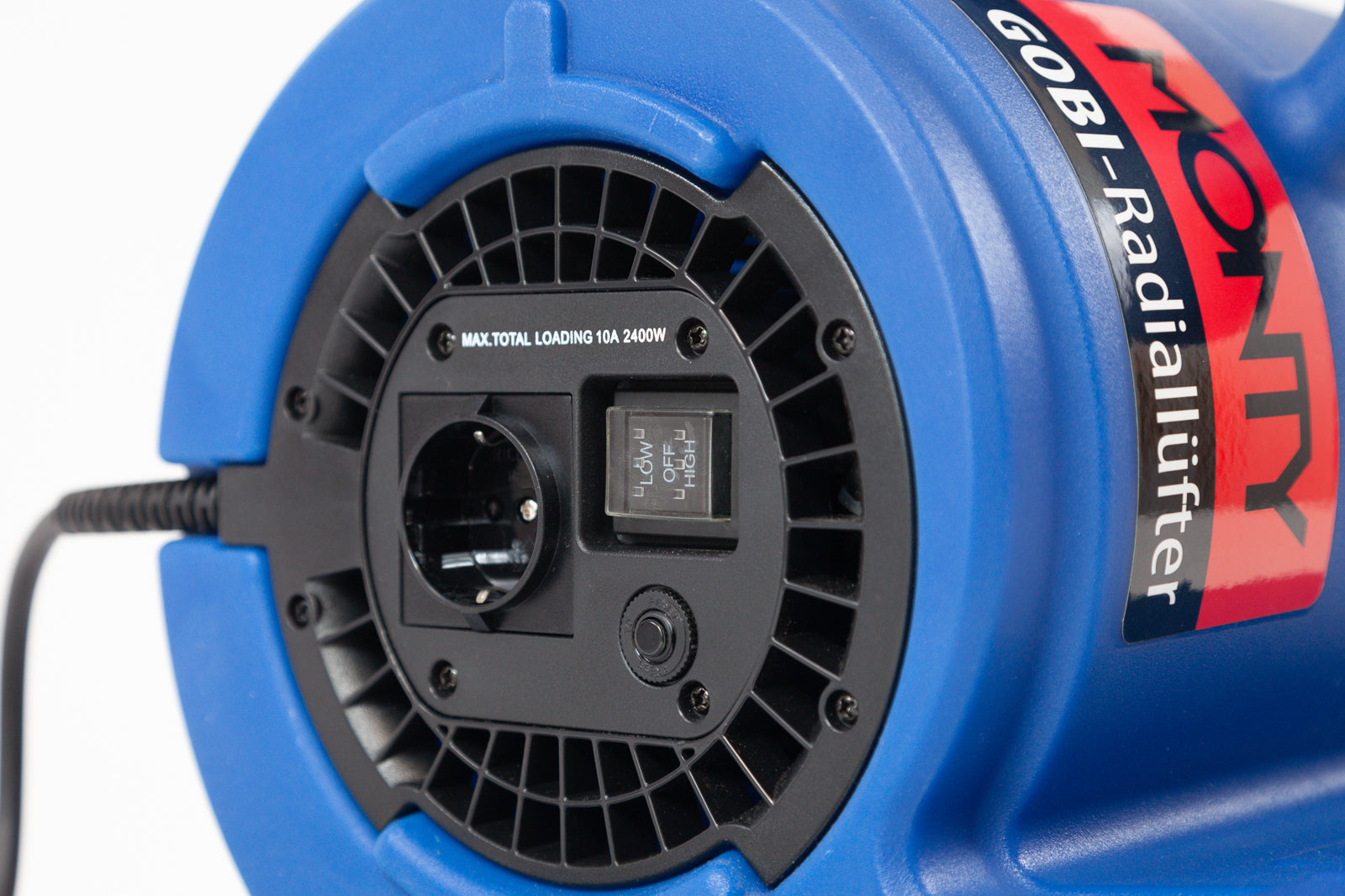 Turbolüfter TL 1000 - Im Sixpack 1 x geschenkt – Bauventilator / Radialventilator IP44 für Wasserschaden