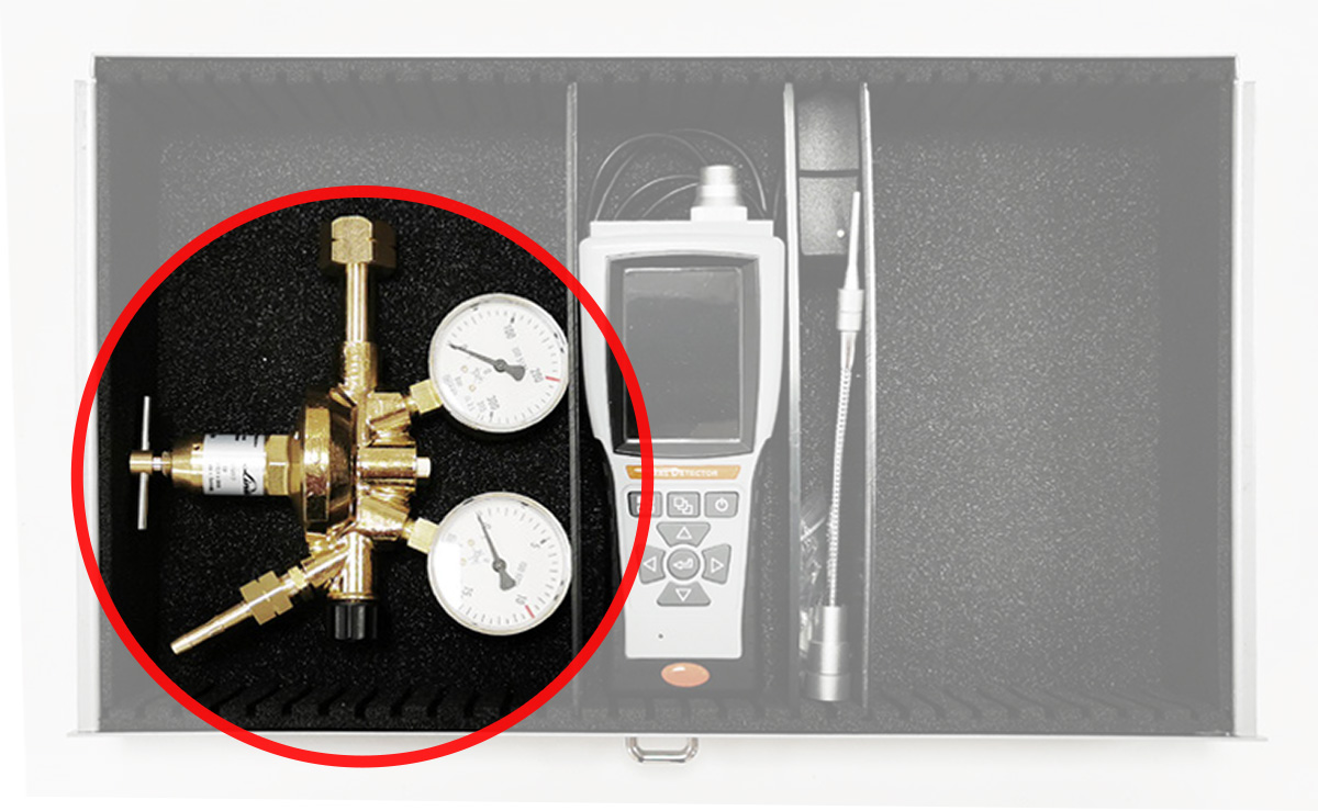 GAS-Armatur für Formiergas