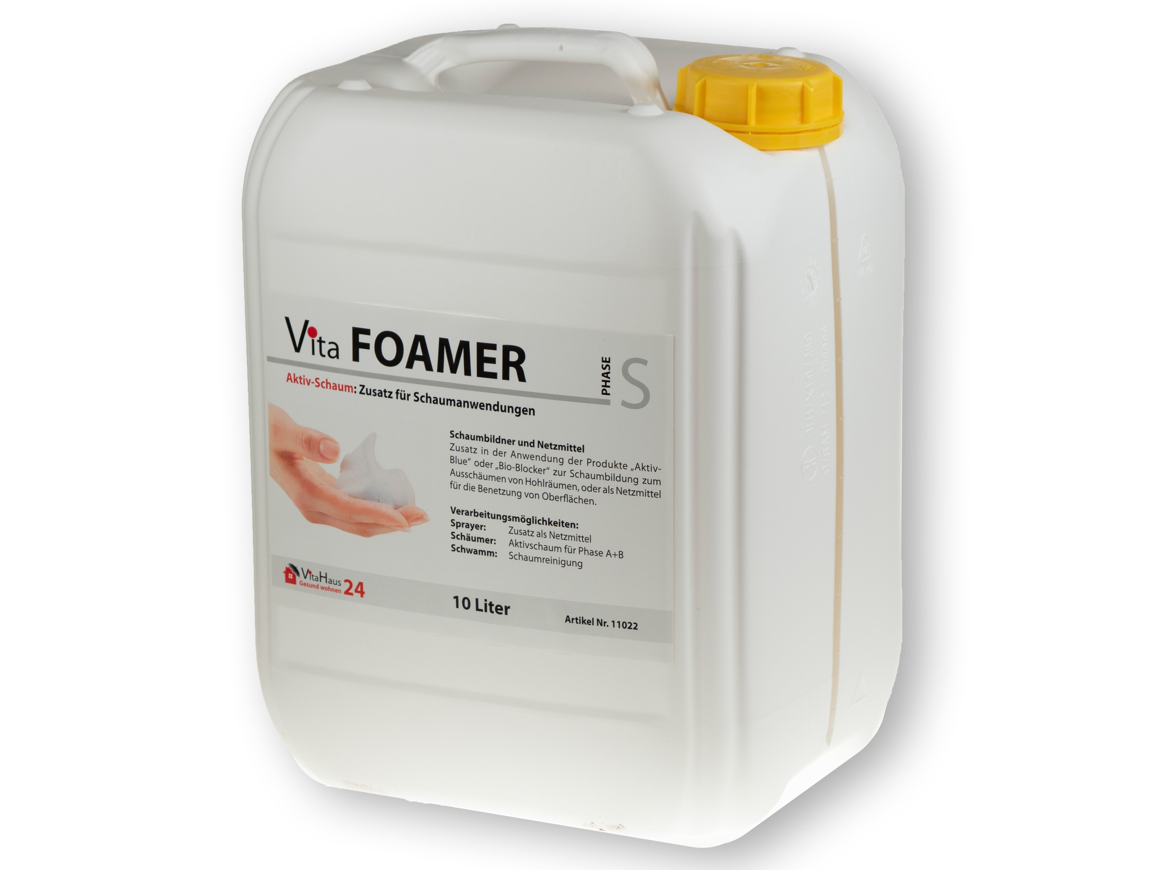Vita FOAMER - Schäumer zur Estrich-Dämmschichtdesinfektion 10 Ltr.