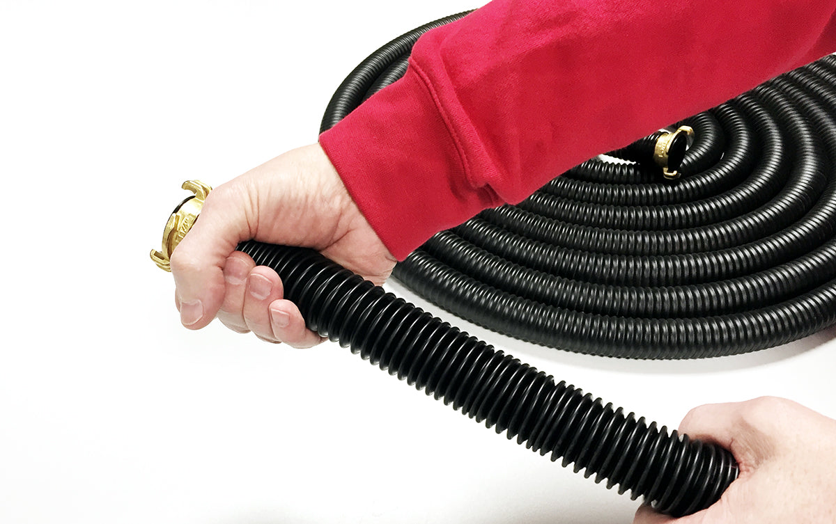 Flex-Vakuumschlauch 39/32mm, bis 8 Meter, mit GEKA-Kupplungen – Schläuche für die Dämmschichttrocknung