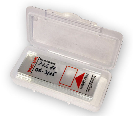 Objektträger-Box - Transportkästchen 10 Stück 76x26mm
