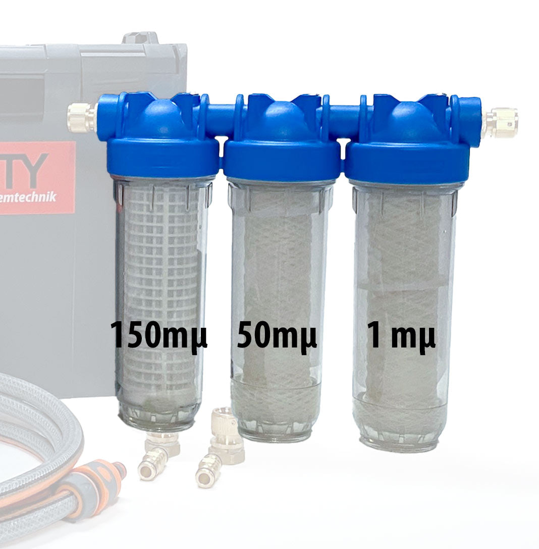 WASSERFILTER-Set für die AS-Filterbox – Bohr- und Schneidwasserfilter / Bohrwasser-Recyclinganlage