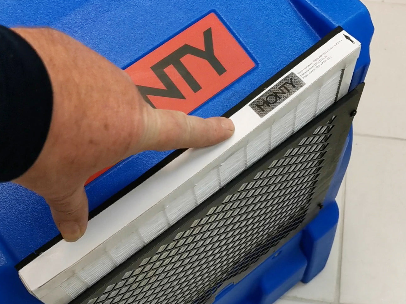 GOBI 55 HE – Profi-Bautrockner mit HEPA-Filter, Heißgasabtauung & Kondensatpumpe