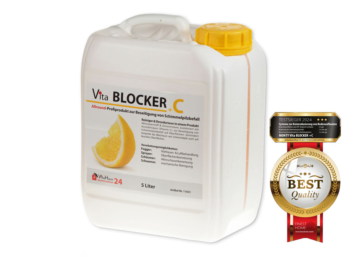 Vita BLOCKER+C Estrich-Dämmschichtdesinfektion 5 L – Hohlraumschaumsystem