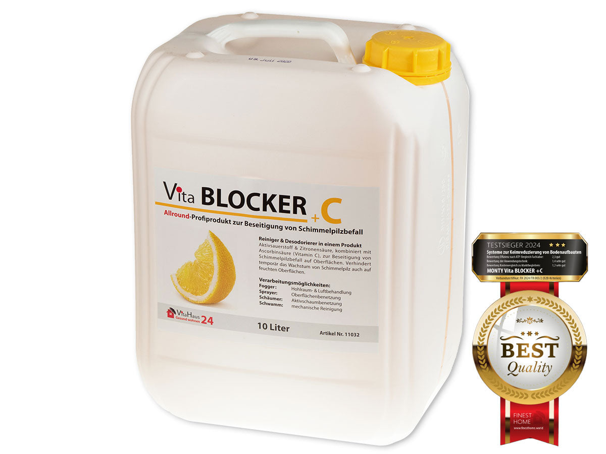 Vita BLOCKER+C Estrich-Dämmschichtdesinfektion 10 L – Hohlraumschaumsystem