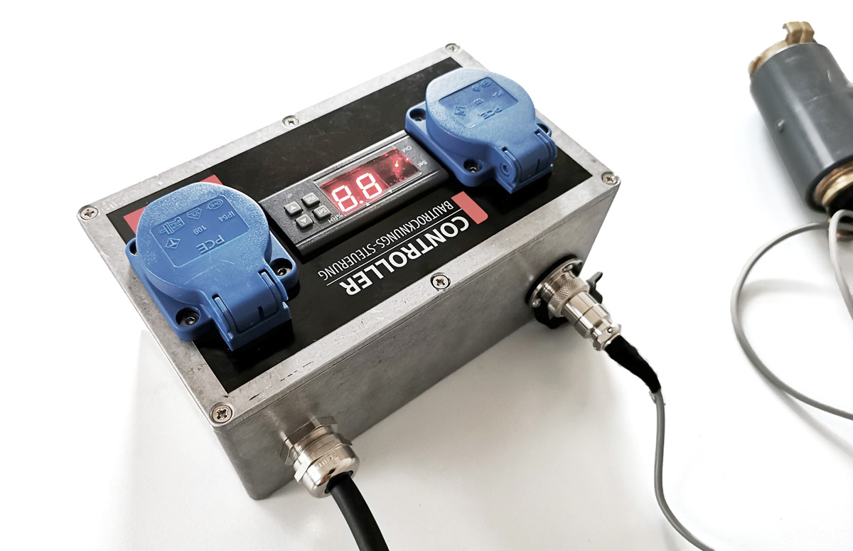MONTY CONTROLLER Steuergerät mit Sensor (GEKA-Verbinder)