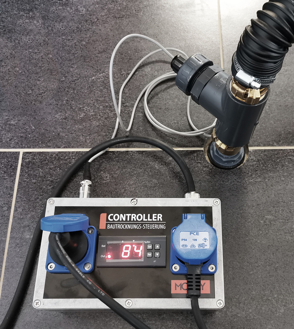 MONTY CONTROLLER Steuergerät mit Sensor (GEKA-Verbinder)