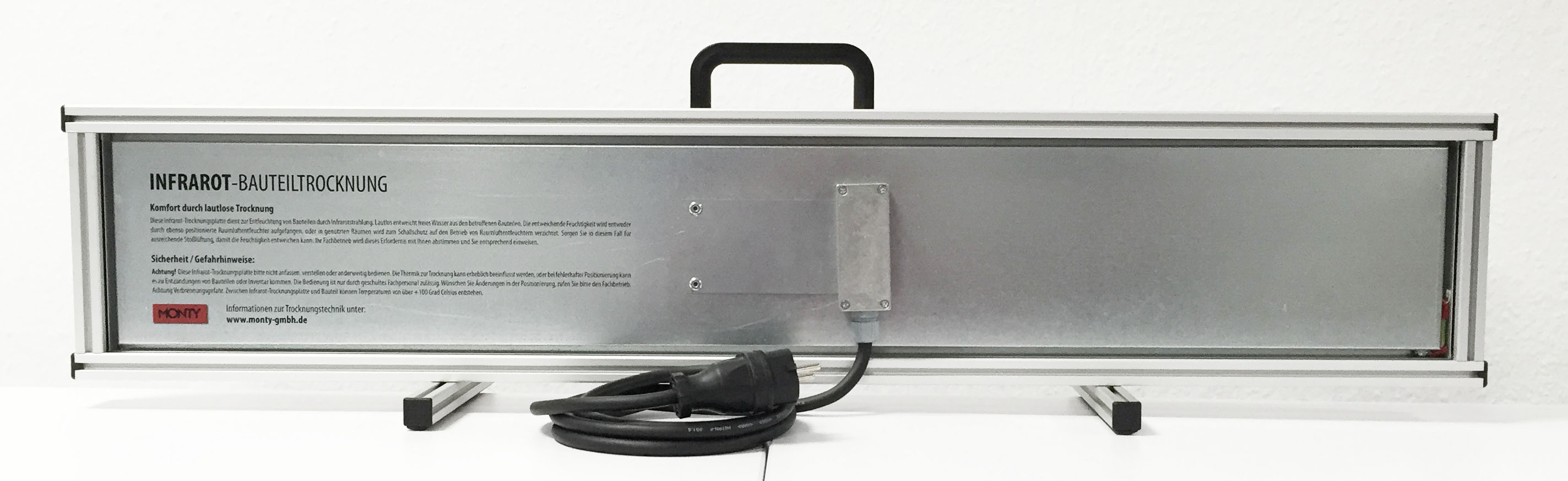 WB 180 - Infrarottrocknungsplatte 1003 x 200 x 40m 
