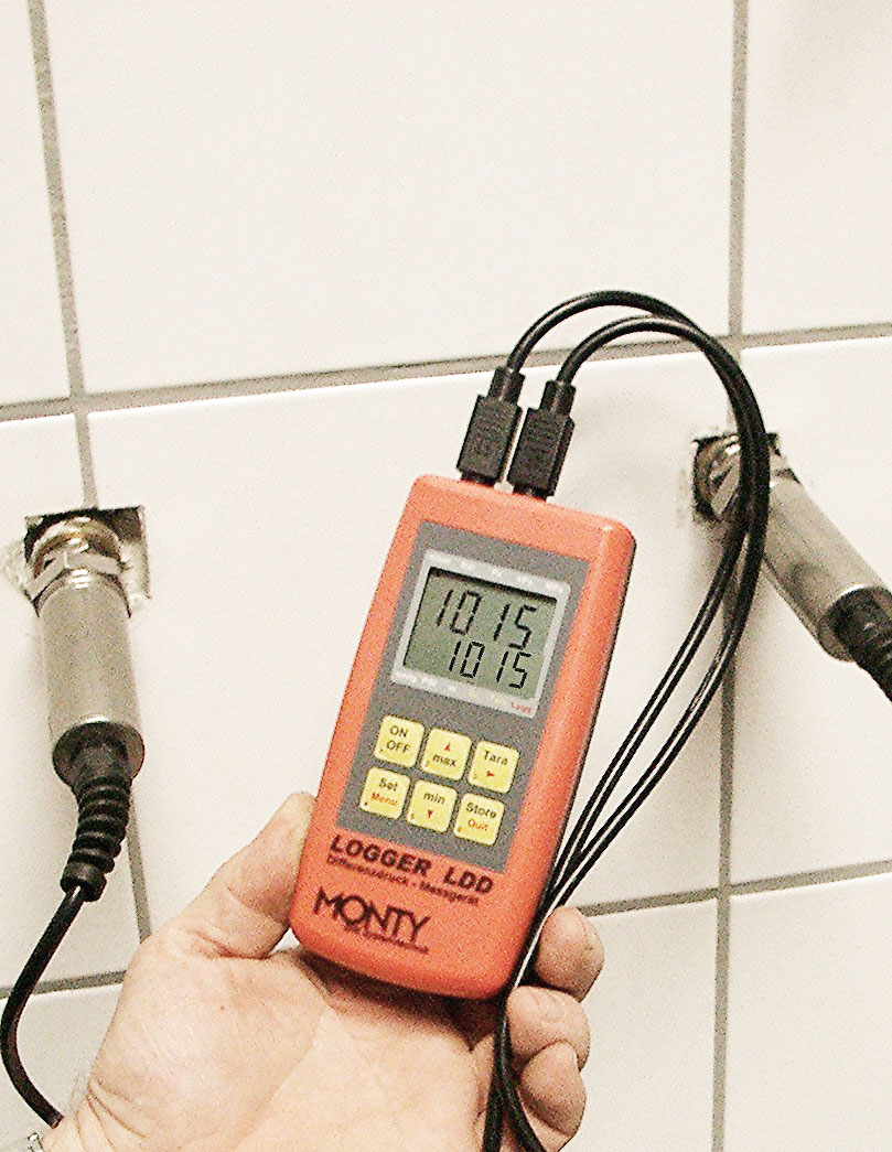 LOGGER LDD Messgerät mit Sensor LDD 7, Software und Koffer