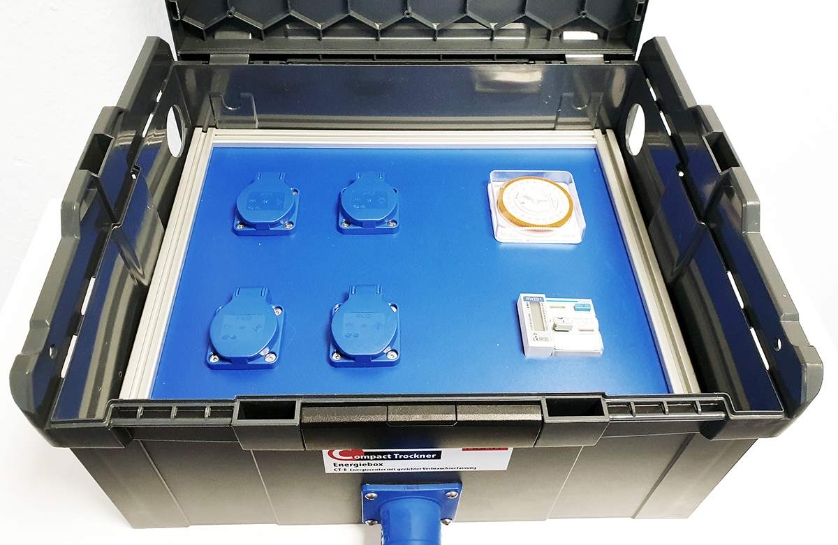 CT-E Energiebox Verteiler im Sortimokoffer 