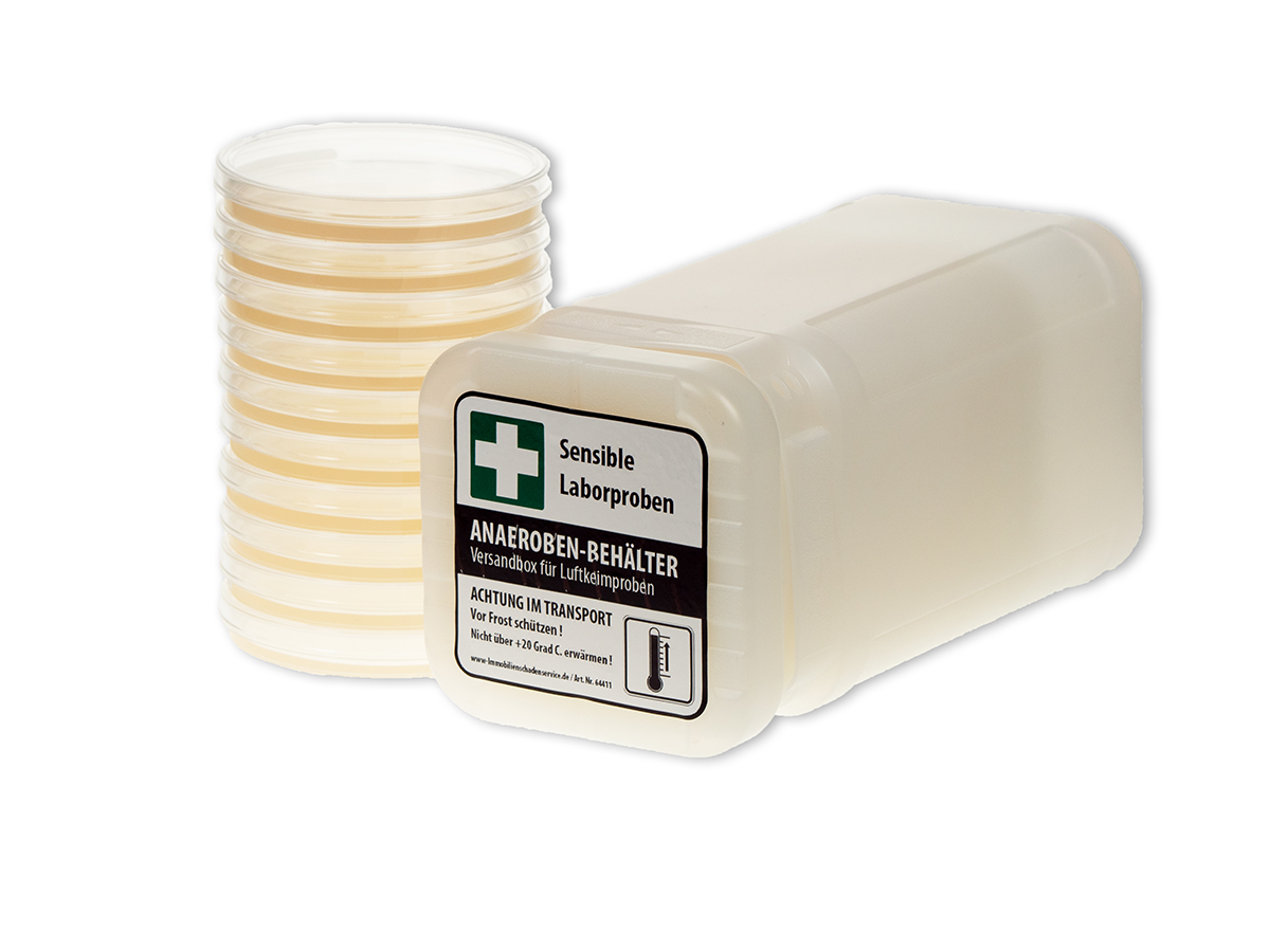 Nährboden DG18 Petrischalen in einem BlockPack - 1 