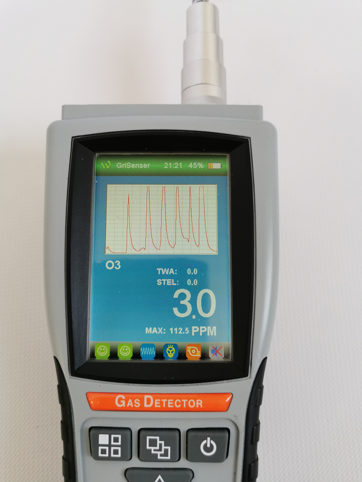 OZON-PRO Handling mit Ozonmessgerät 