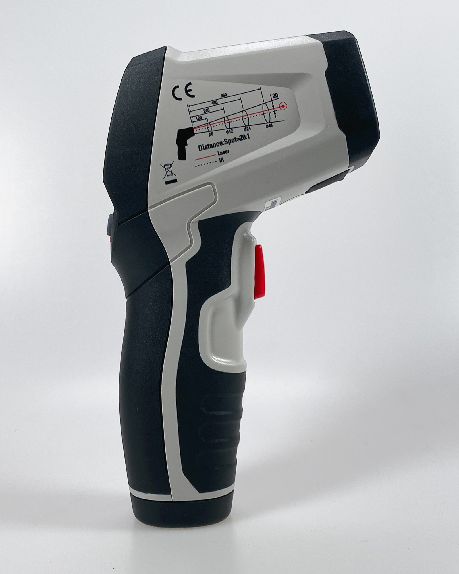 Infrarot-Thermometer RINGLASER mit Tasche