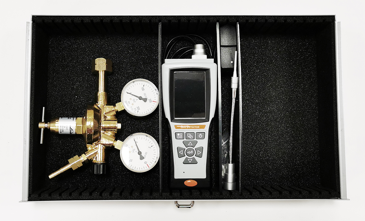 Gas-Sniffer Komplettset im Techno-Schub 