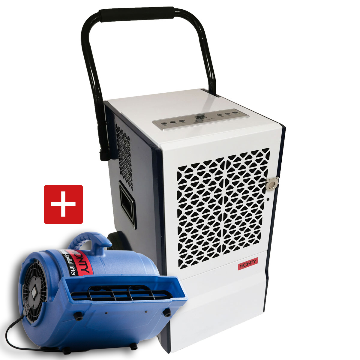 GOBI 50 ECO Bautrockner Kondensationstrockner (+ 1 Lüfter)