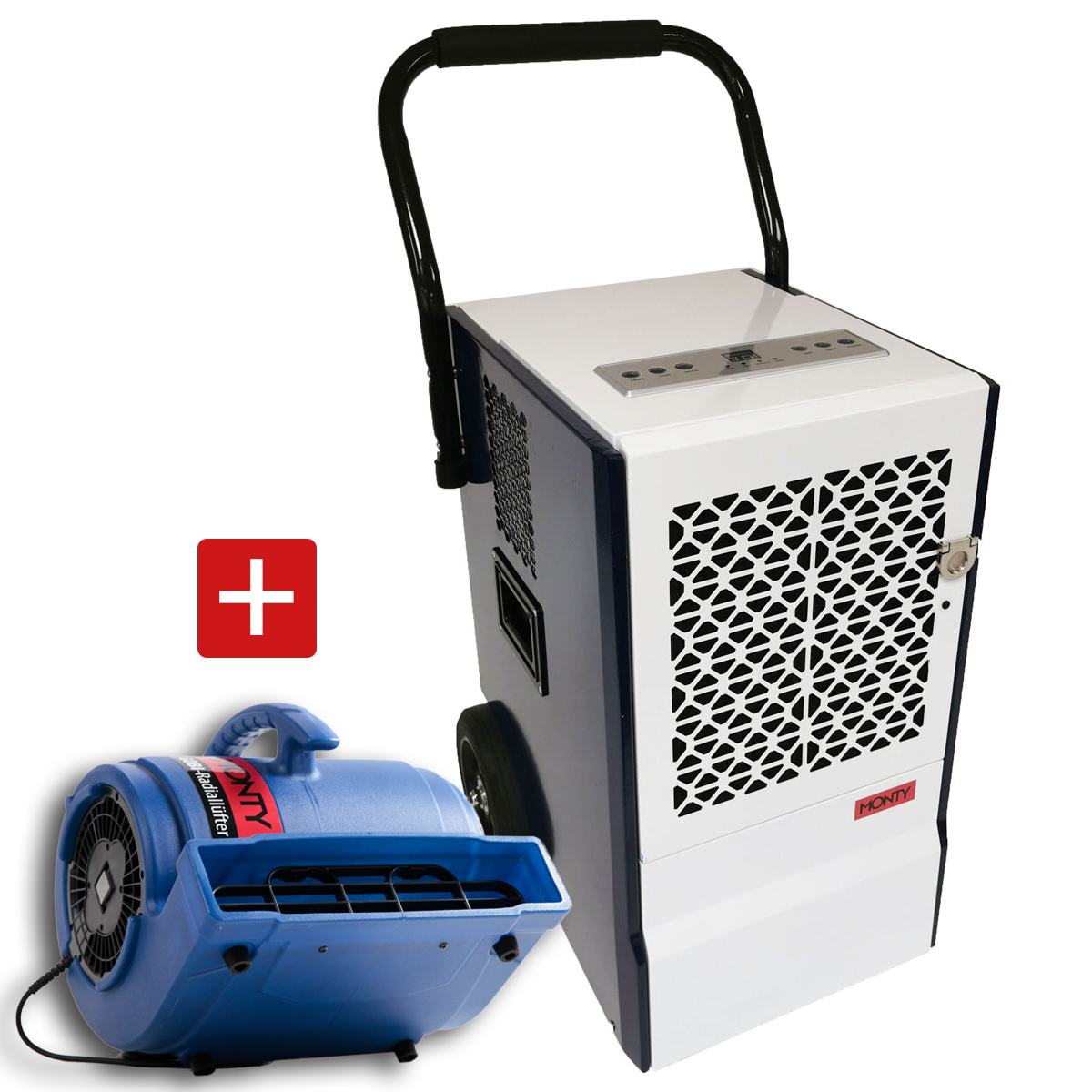 GOBI 50 ECO Bautrockner Kondensationstrockner (+ 1 Lüfter)
