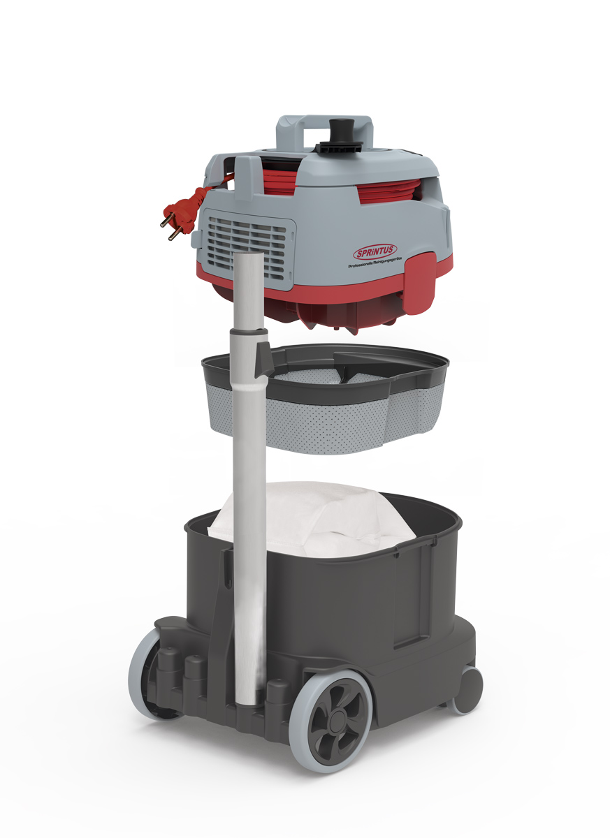 ERA-TEC HEPA Trockensauger Komplettgerät