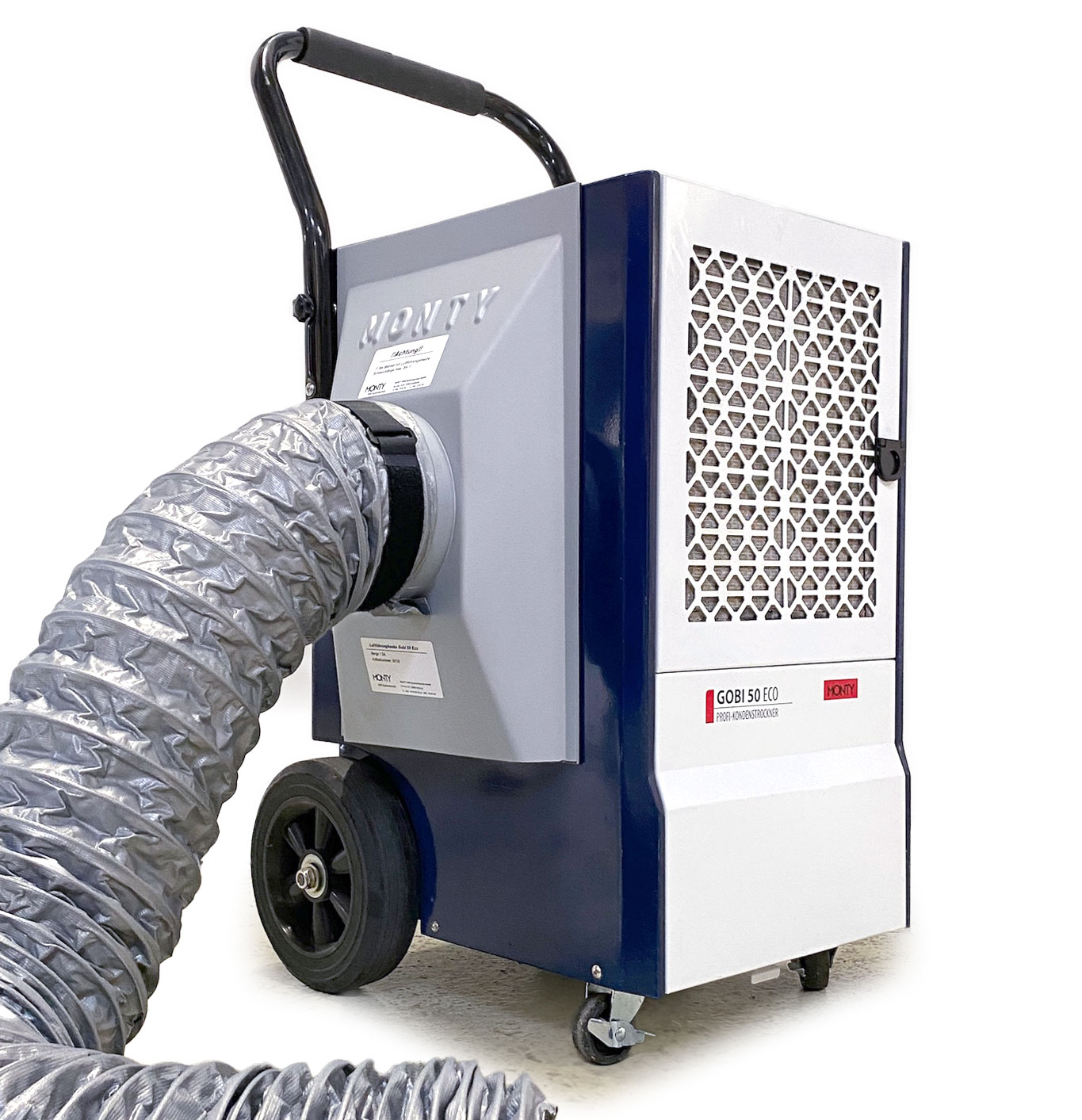 GOBI 50 ECO Bautrockner Kondensationstrockner mit Schalldämmhauben-SET