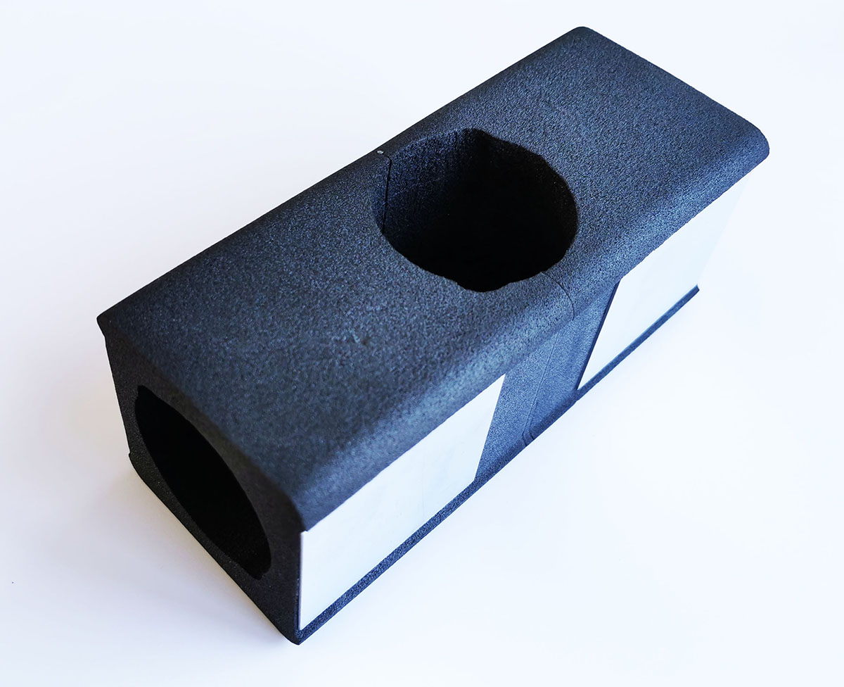 Verlängerungsblock mit Metallaufsätzen 