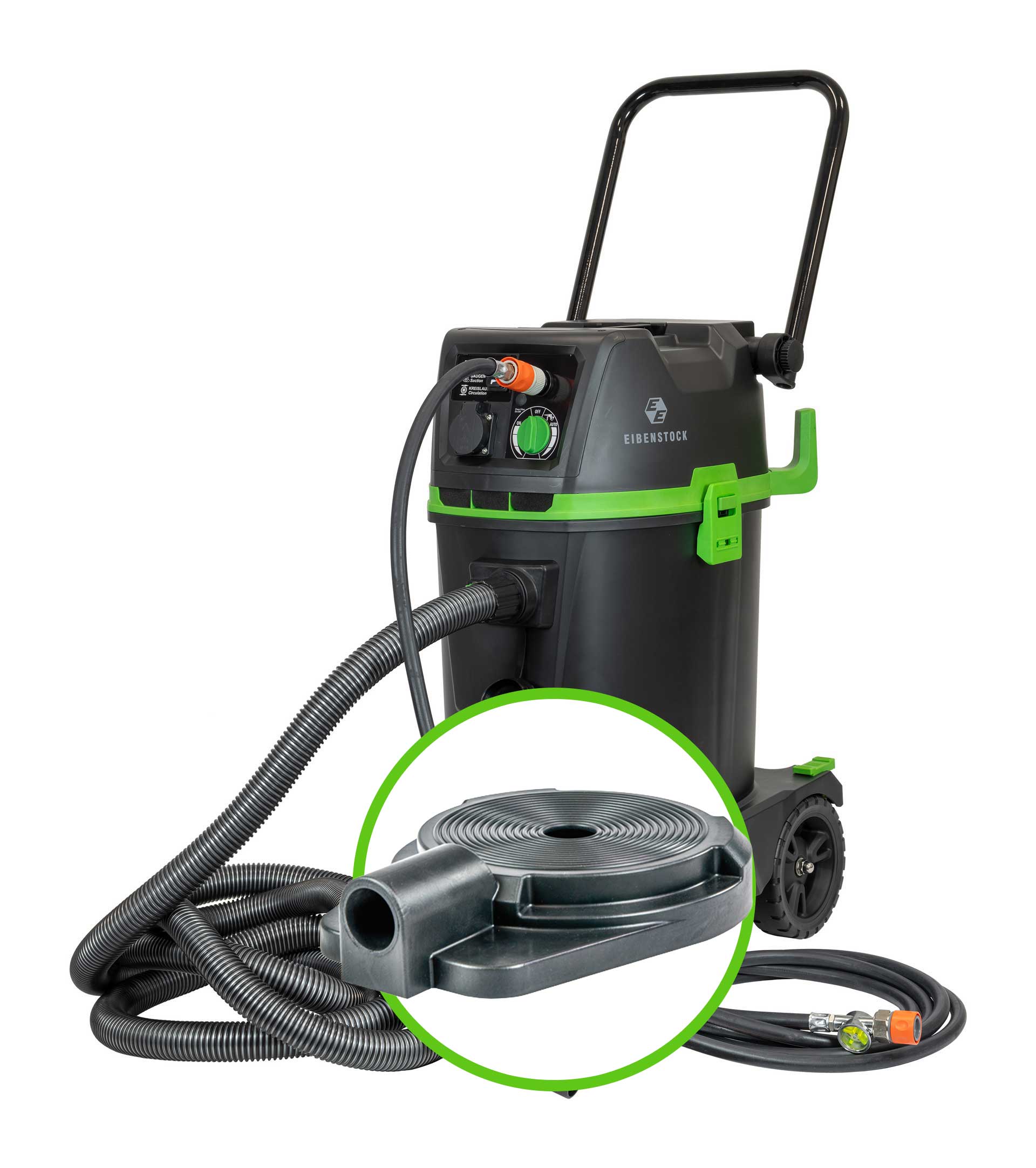 Wasserrecyclingsystem WRS 50 Eibenstock / Komplettsystem mit Vakuum-Wasserabsaugring