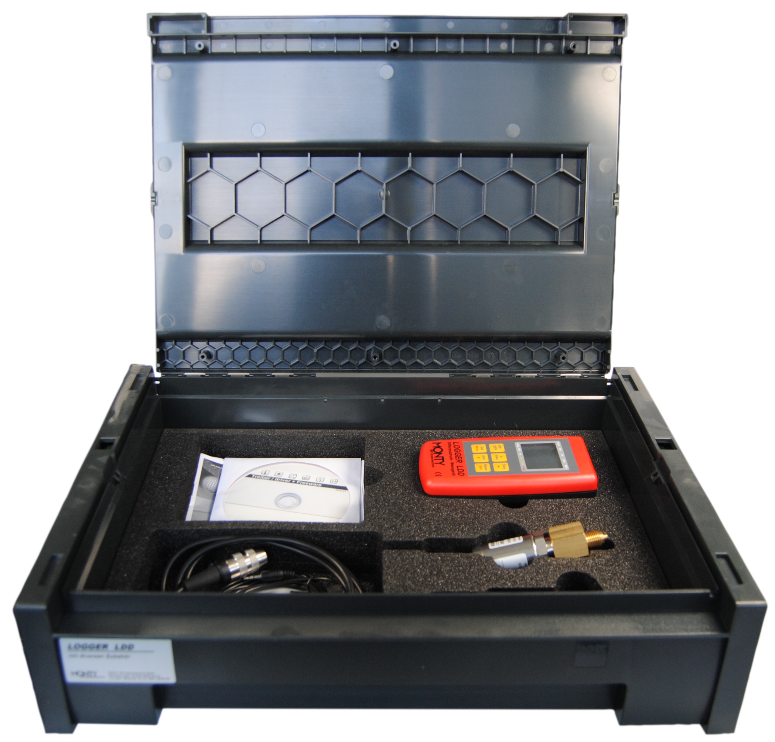 LOGGER LDD Messgerät mit Sensor LDD 7, Software und Koffer