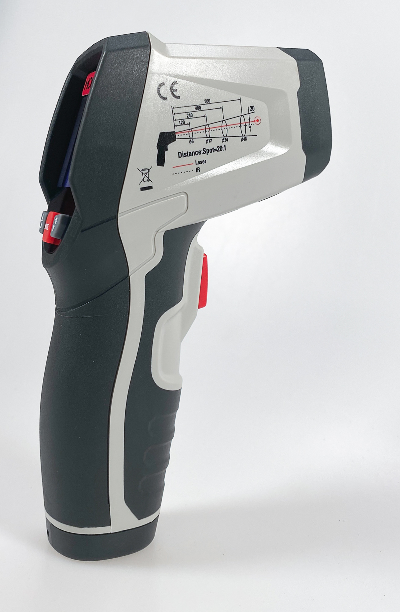 Infrarot-Thermometer RINGLASER mit Tasche