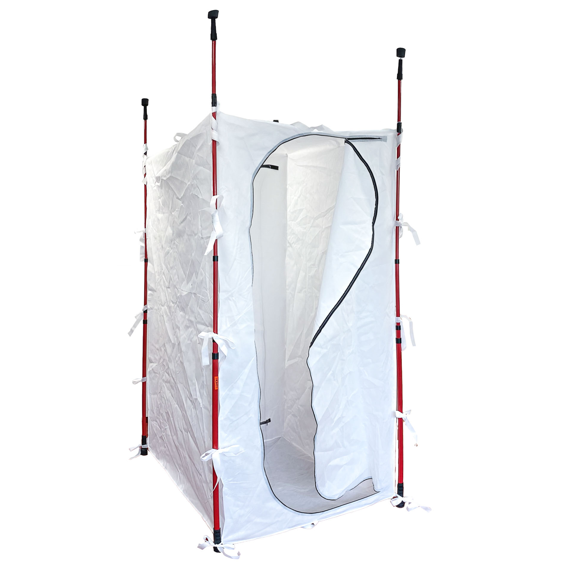 1-Kammerschleuse in der Tasche mit 4 SafeWall-Stangen
