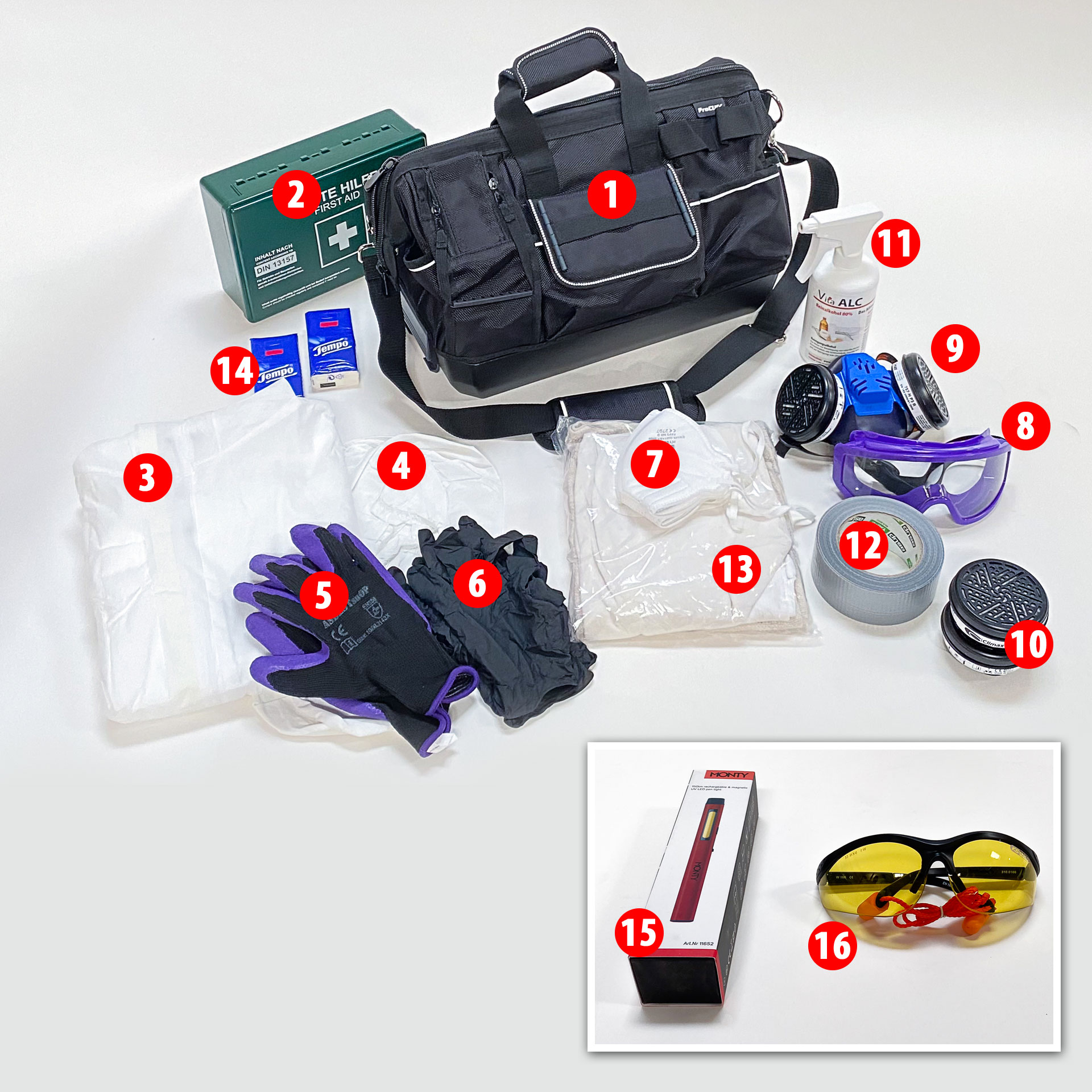 PSA-Tasche (PSA-2 BAU + TR)