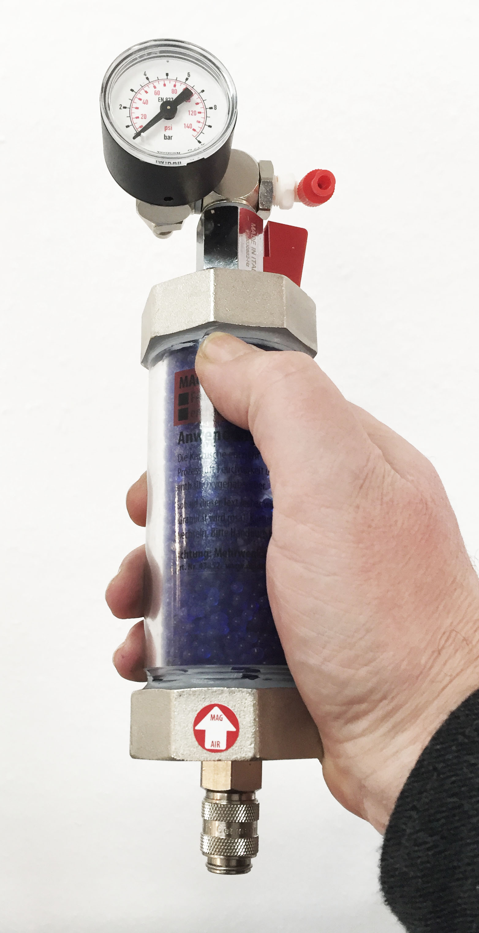 MAG-REFILL-SET mit Akkukompressor 