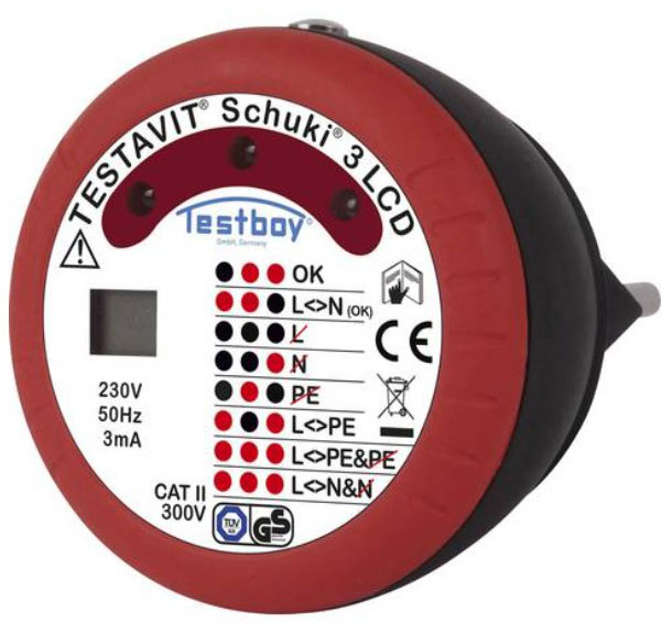 Testboy Testavit Schuki 3 LCD 