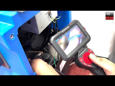 4 Wege FLEX-ENDOSKOP 360, 5" LCD Bildschirm